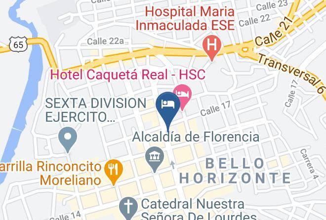 Florencia - Hotel Cesar Palace Maps
