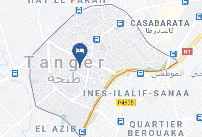 Tangiers - Hotel Cesar Maps
