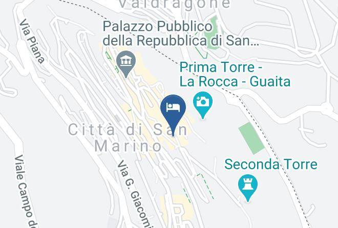 San Marino - Hotel Cesare Maps