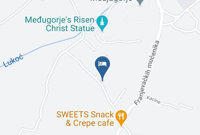 Hercegovacko Neretvanski - Hotel Cesarica Maps