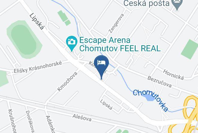 Chomutov - Hotel Cesky Dum Chomutov Maps
