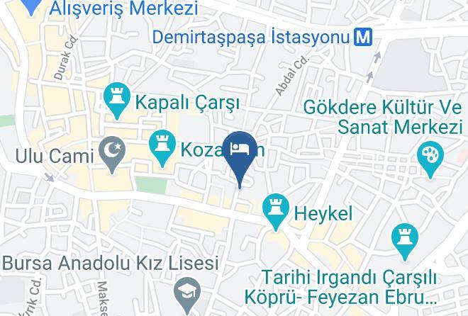 Osmangazi - Hotel Cesmeli Maps