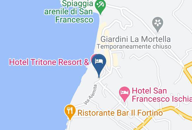 Naples - Hotel Pensione Cesotta Maps