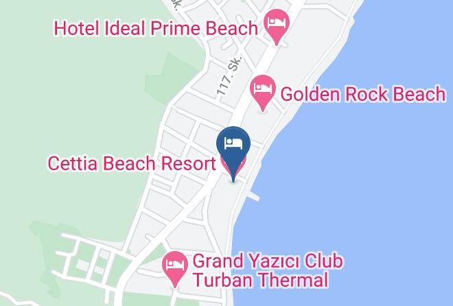 Marmaris - Cettia Beach Resort Maps