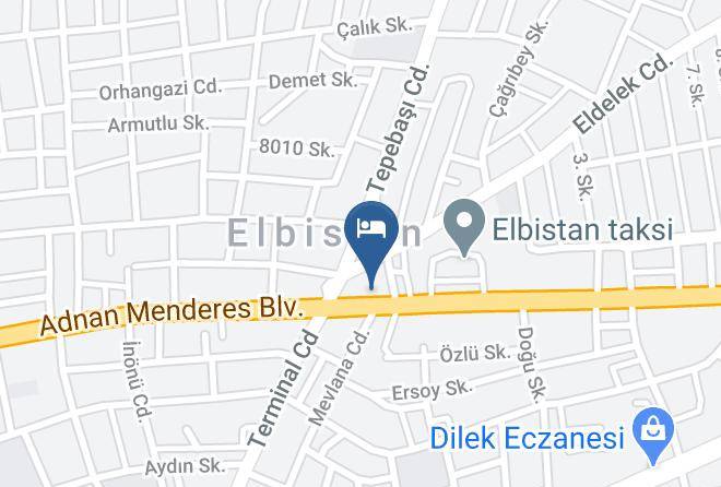 Elbistan - Hotel Ceyhan Maps