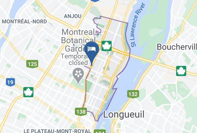 Hotel Chablis Cadillac Map