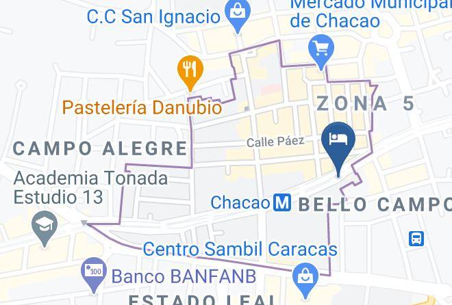 Caracas - Hotel Chacao & Suites Maps