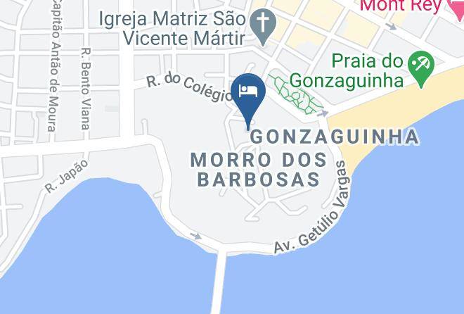 Sao Vicente - Hotel Chacara Do Mosteiro Maps