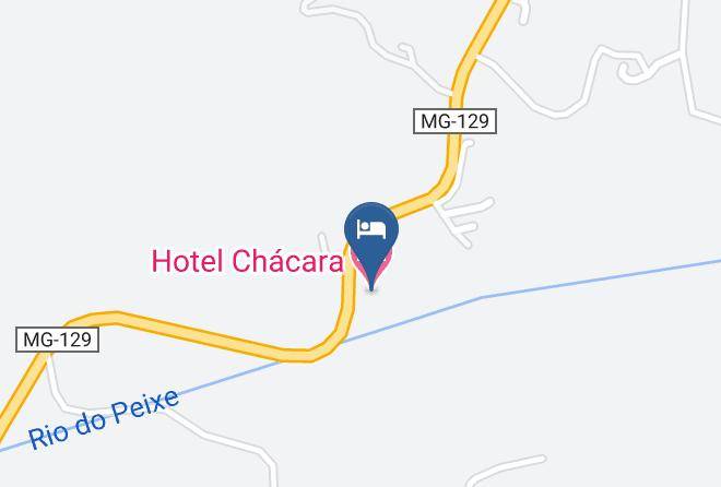 Itabira - Hotel Chacara Maps