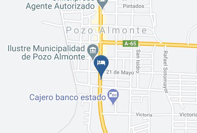Tamarugal Province - Hotel Chachawarmi Maps