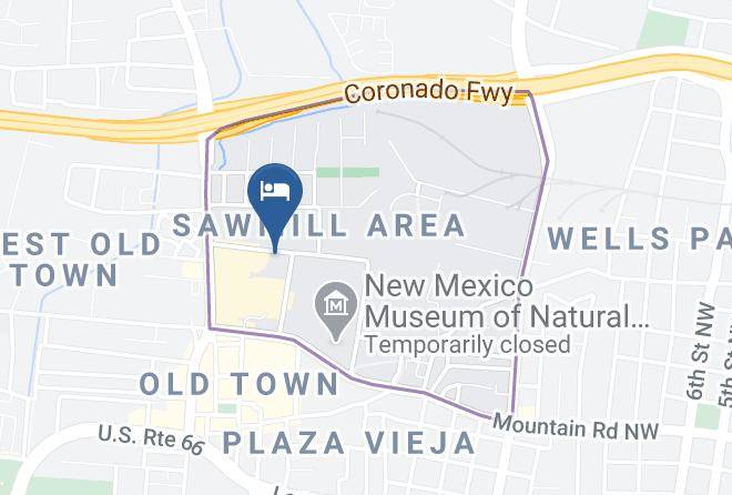 Bernalillo - Hotel Chaco Maps