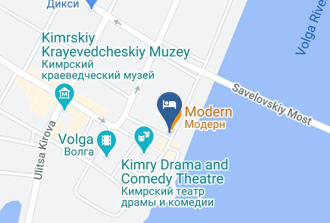 Kimry - Hotel Chaika Maps