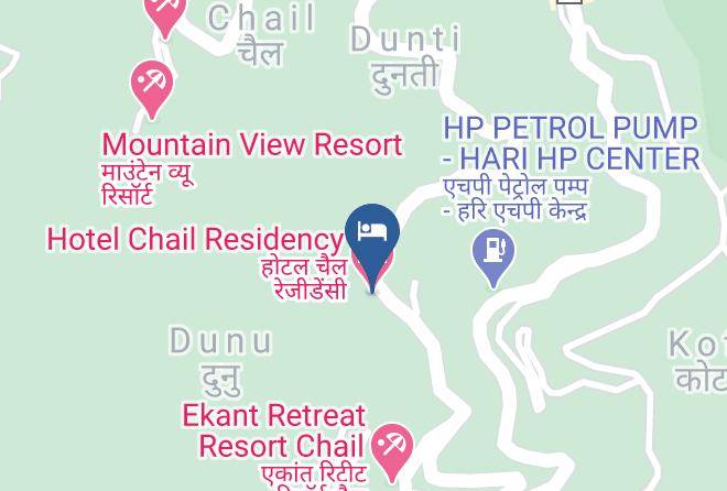 Kandaghat - Hotel Chail Residency Maps