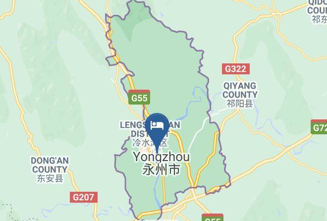Yongzhou - Hotel Chain Today Maps