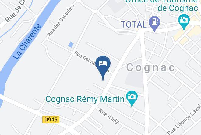 Hotel Chais Monnet Map