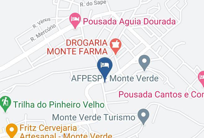 Camanducaia - Hotel Chalana Maps