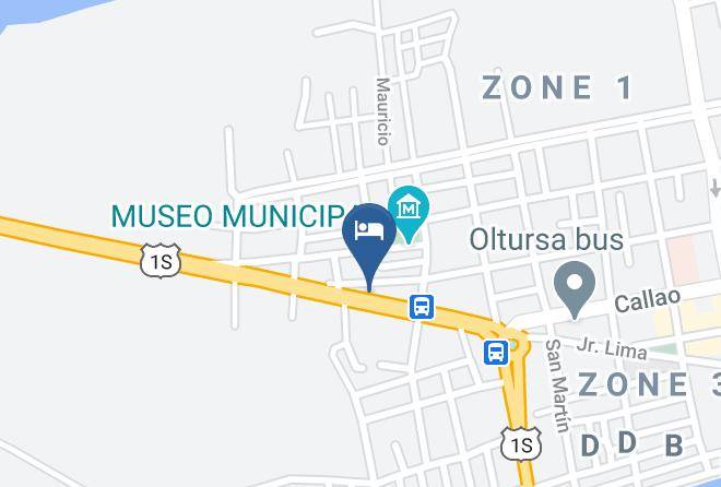 Nazca - Hotel Challaca Maps