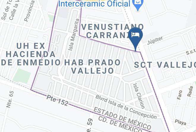 Tlalnepantla De Baz - Hotel Chamizal Y Restaurante Bar Samil Maps