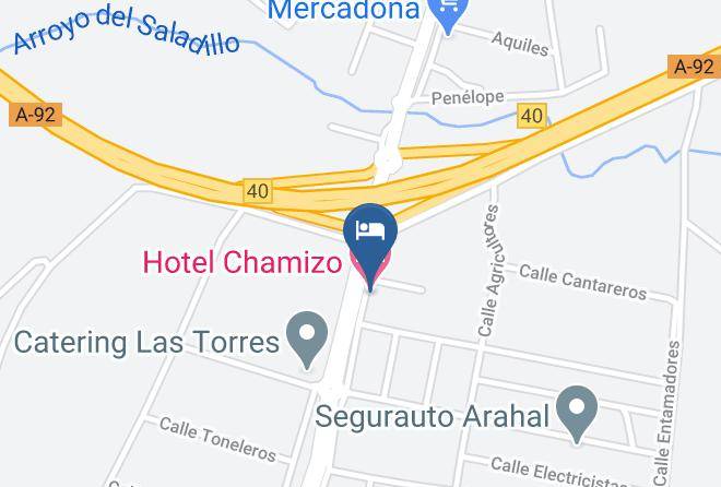 Seville - Hotel Chamizo Maps