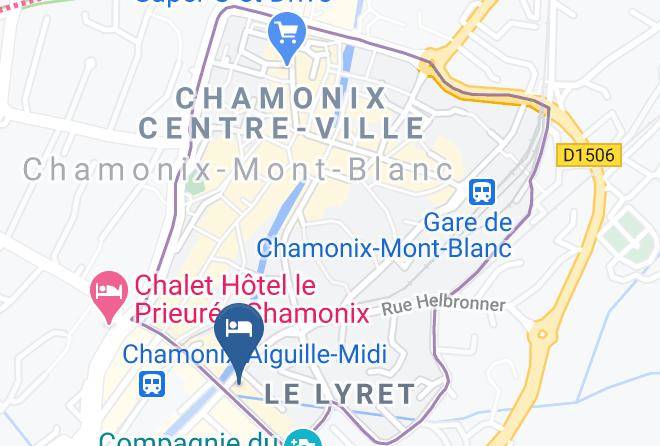Haute Savoie - Hotel Chamonix Le Morgane Maps