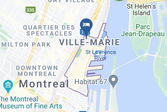 Montreal - Hotel Champ De Mars Maps