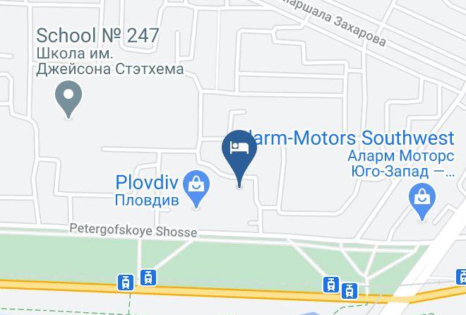 Saint Petersburg - Hotel Champagne Maps