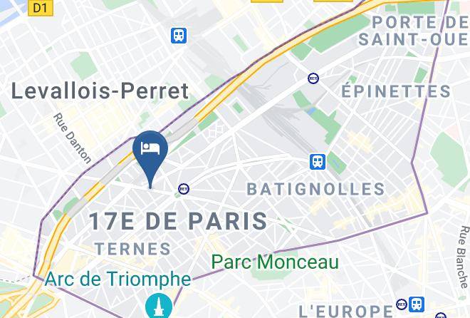 Paris - Champerret Elysees Hotel Maps