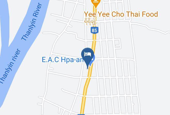Hpa An - Hotel Champion Maps