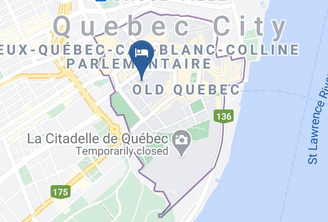 Capitale Nationale - Hotel Champlain Vieux Quebec Maps