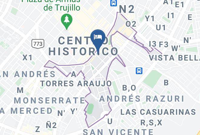 Trujillo - Hotel Chan Chan Maps