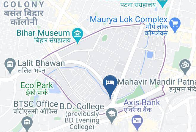 Patna - Hotel Chanakya Maps