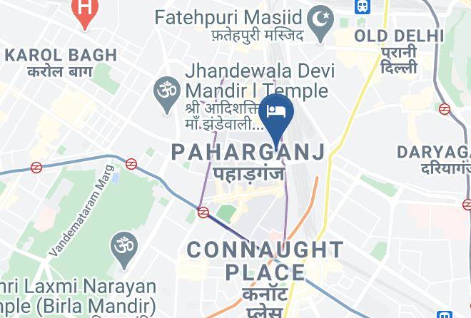 Paharganj - Hotel Chanchal Deluxe Maps