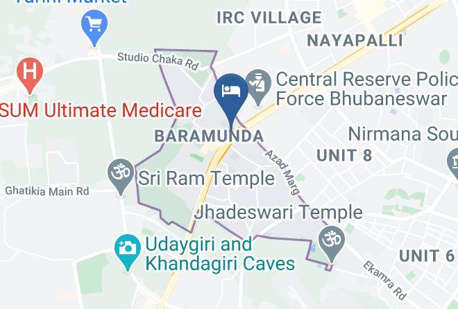 Bhubaneshwar - Hotel Chandan Maps
