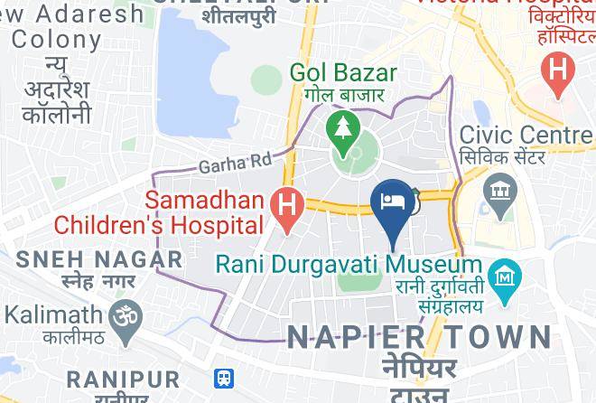Jabalpur - Hotel Chandni Maps