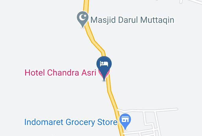 Hotel Chandra Asri Map