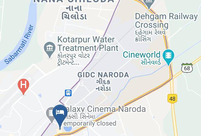 Ahmadabad - Hotel Chandravilas Maps