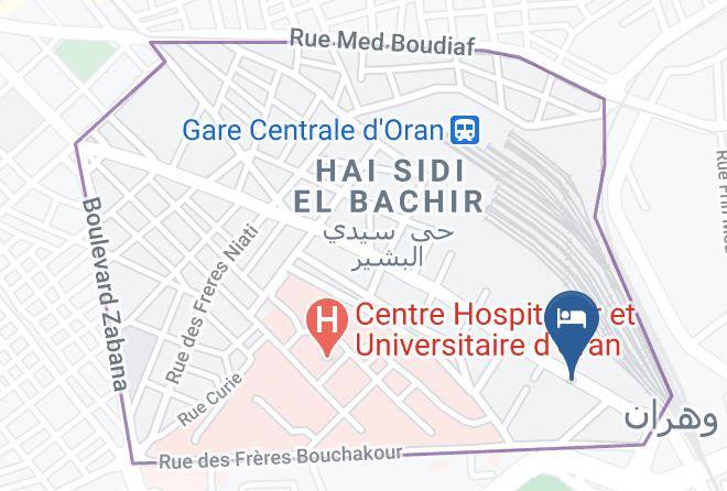 Oran - Hotel Chanez Dream Maps