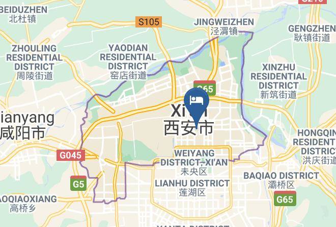 Xi An - Hotel Chang Qing Maps