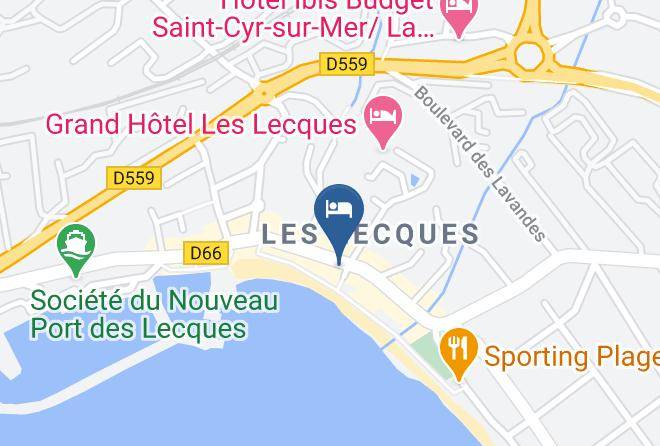 Var - Hotel Chanteplage Maps