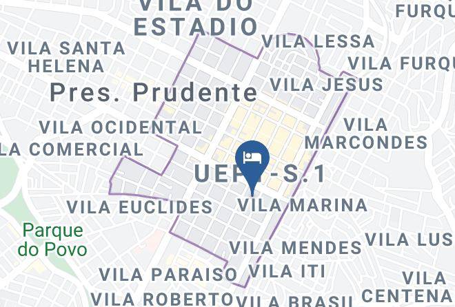 Presidente Prudente - Hotel Chantilly Maps