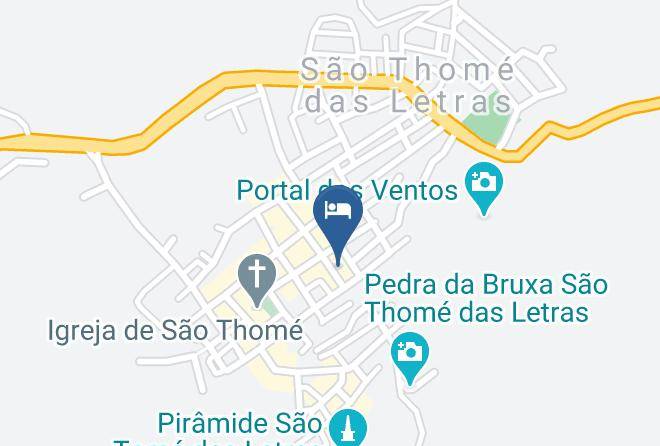 Sao Tome Das Letras - Hotel Chao Mineiro Maps