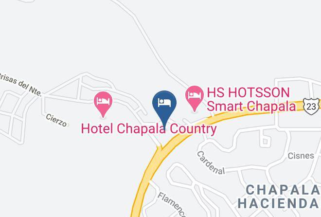Chapala - Hotel Chapala Country Maps