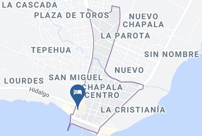 Chapala - Hotel Chapala Express Maps