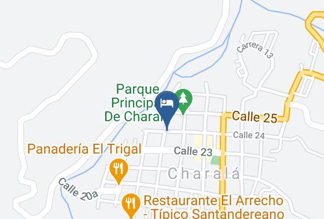 Charala - Hotel Charala Real Maps