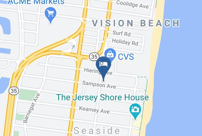 Ocean - Hotel Charlee Sea Breeze Oceanblock Maps