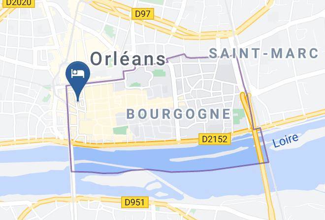 Loiret - Hotel Charles Sanglier Maps