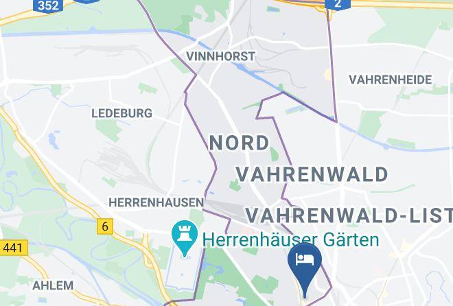 Stadt Hannover - Hotel Charlton Maps