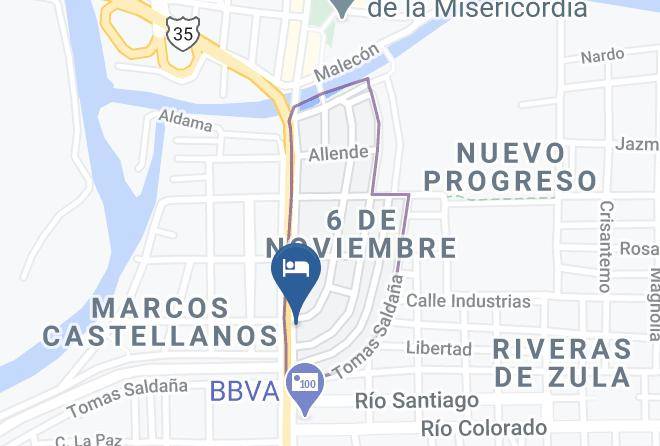 Ocotlan - Hotel Charly's Maps