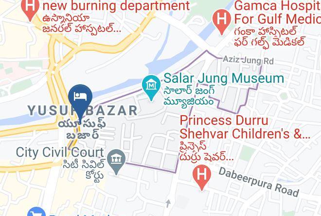 Hyderabad - Hotel Charminar Maps