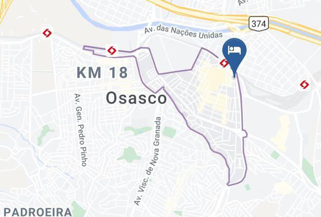 Osasco - Hotel Charmy Maps